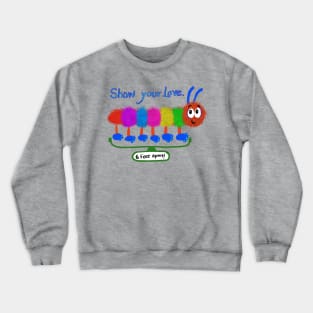 Six feet apart Crewneck Sweatshirt